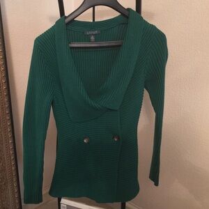 Ralph Lauren Green Women's Sweater Cardigan